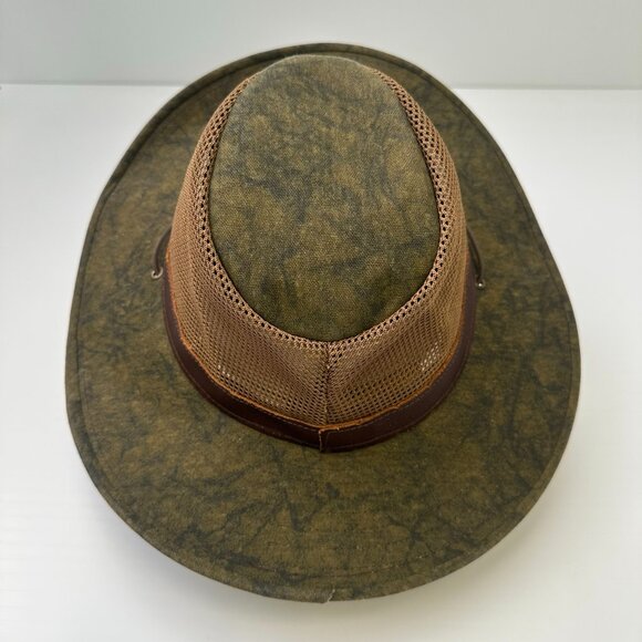 Henschel Hat Men Large Western Rope Band Strap Rodeo Cowboy Mesh USA Work Core - Picture 7 of 12